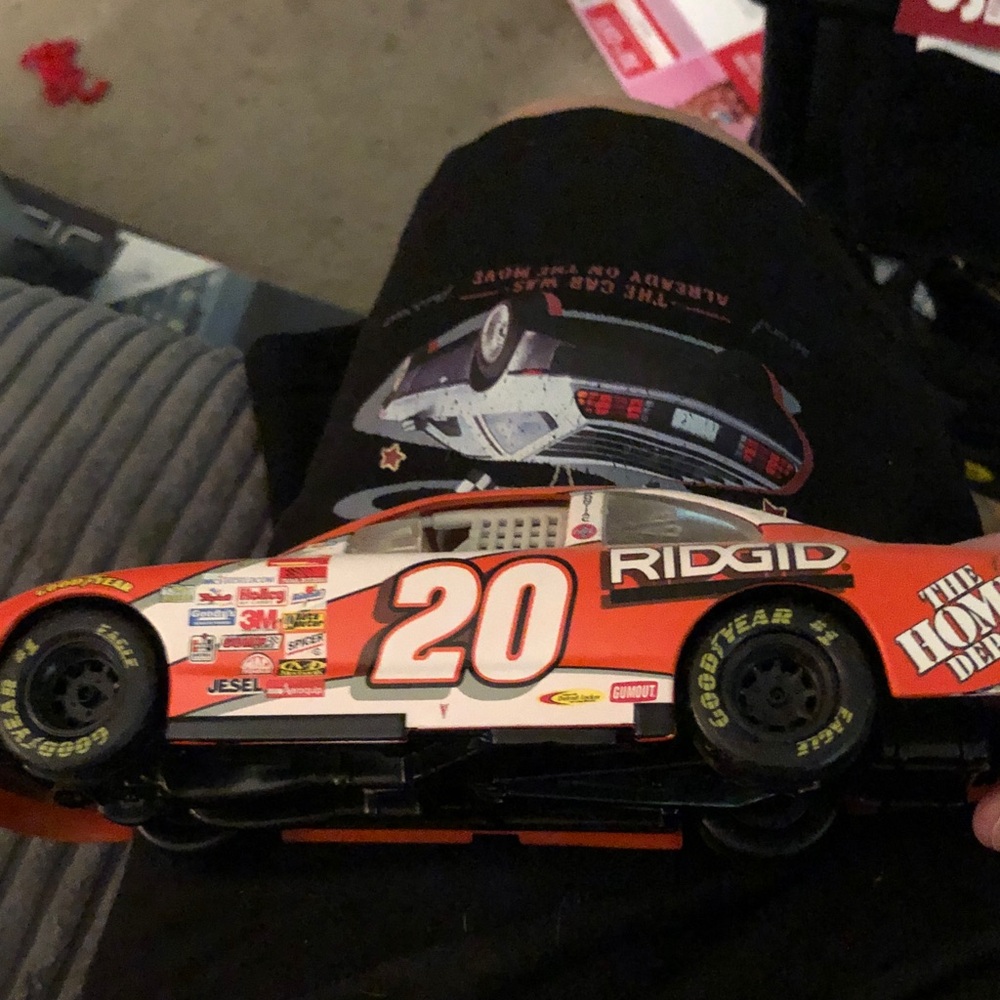 Adidas Orange Racing Toy Car - Picture 2 of 5